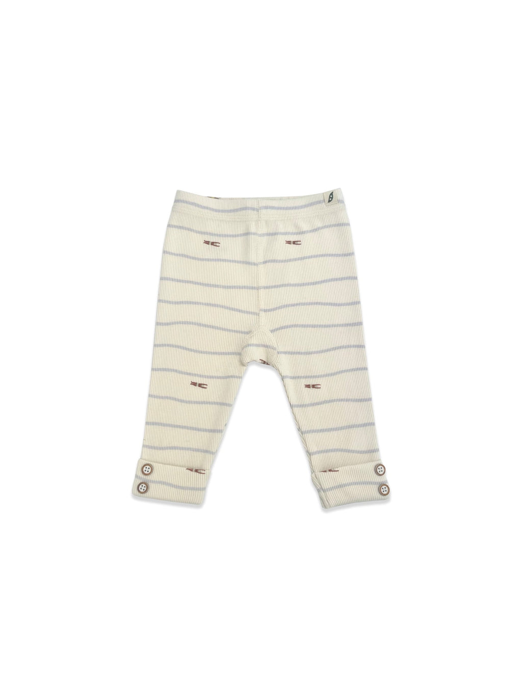 easy-peasy Baby Organic Cotton Bodysuit and Legging Set, 2-Piece, Sizes 0-24 Months