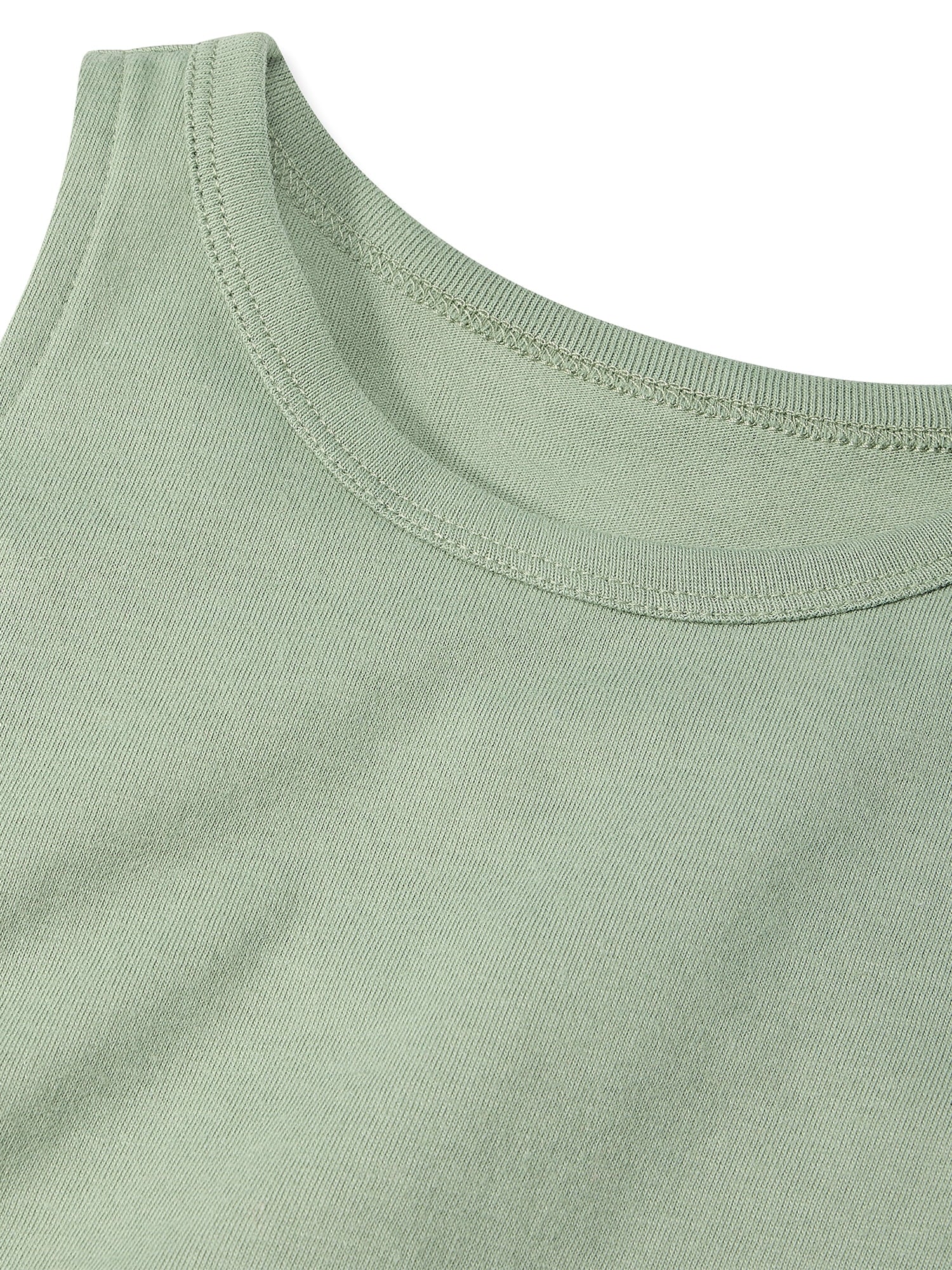 Garanimals Baby & Toddler Boy Cotton Solid Tank Tops, 4-Pack, 0M–6T