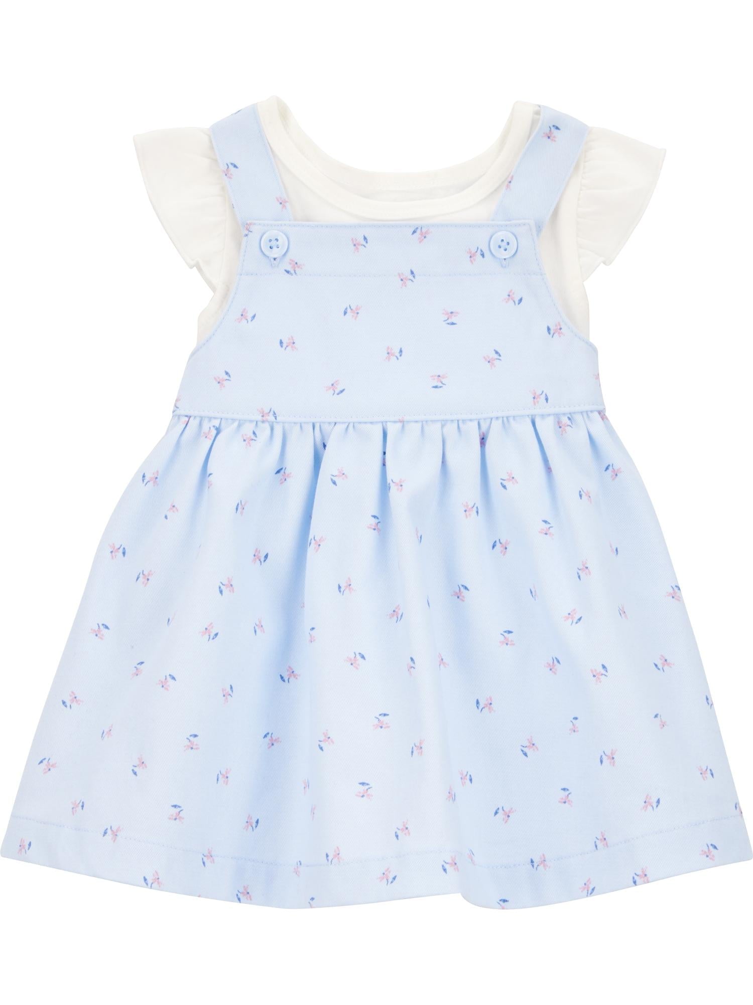 Carter's Child of Mine Baby Girl Dress Set, 2-Piece, Sizes 0/3-24 Months