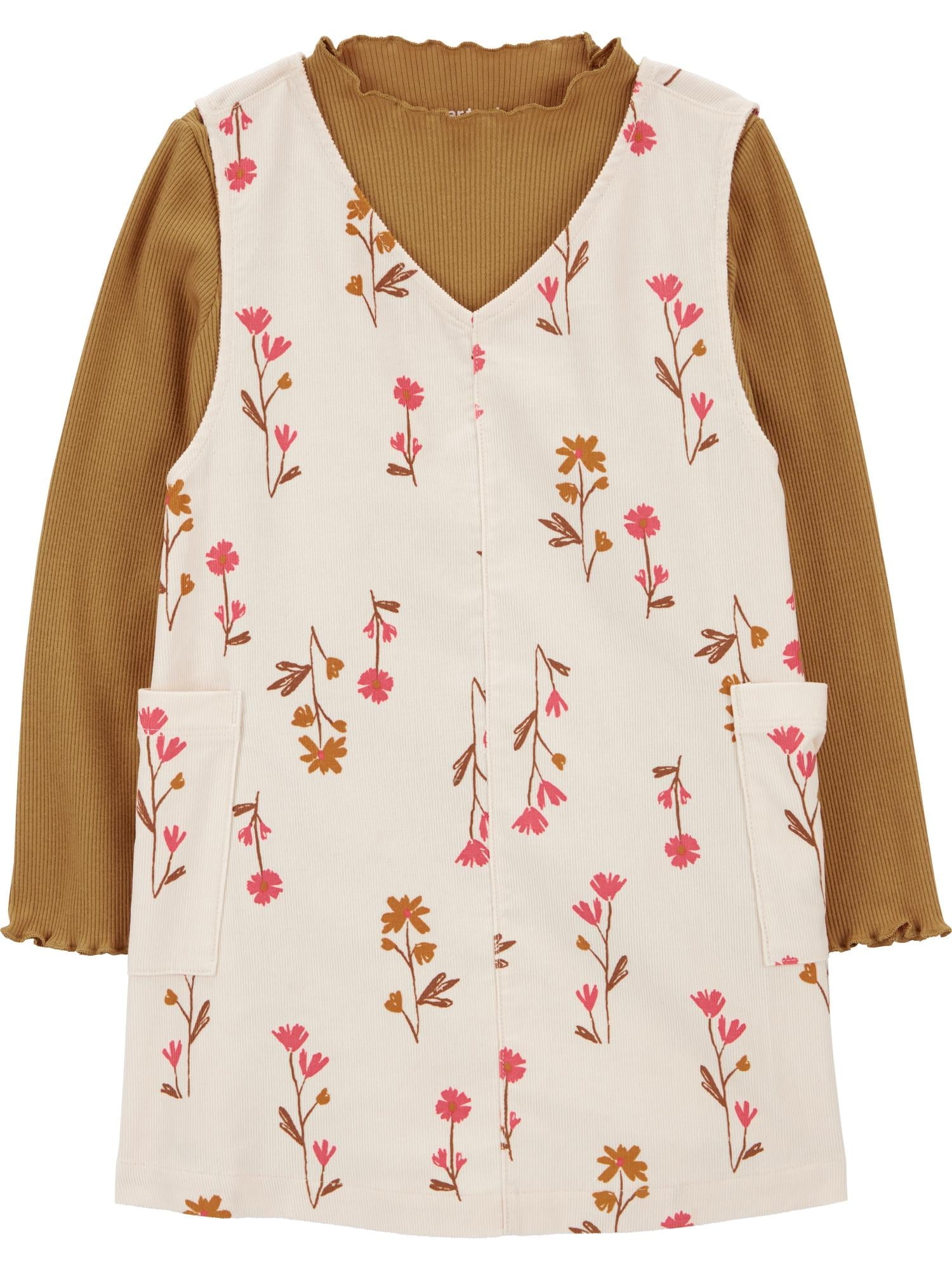 Carter's Child of Mine Toddler Girl Dress Set, 3-Piece, Sizes 12M-5T