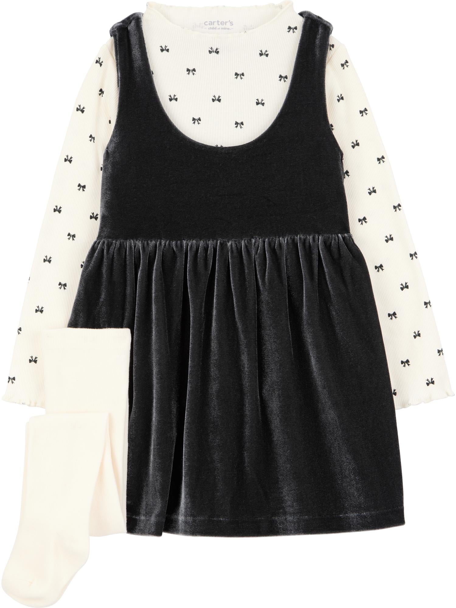 Carter's Child of Mine Toddler Girl Dress Set, 3-Piece, Sizes 12M-5T