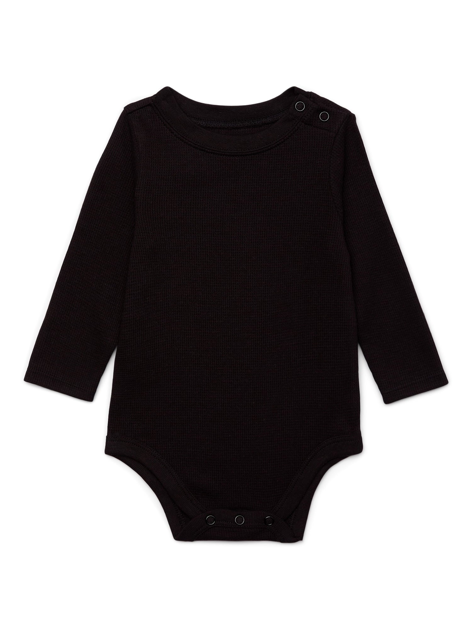 Garanimals Baby Boy Long Sleeve Striped Jersey Bodysuit with Pocket, Sizes 0-24 Months