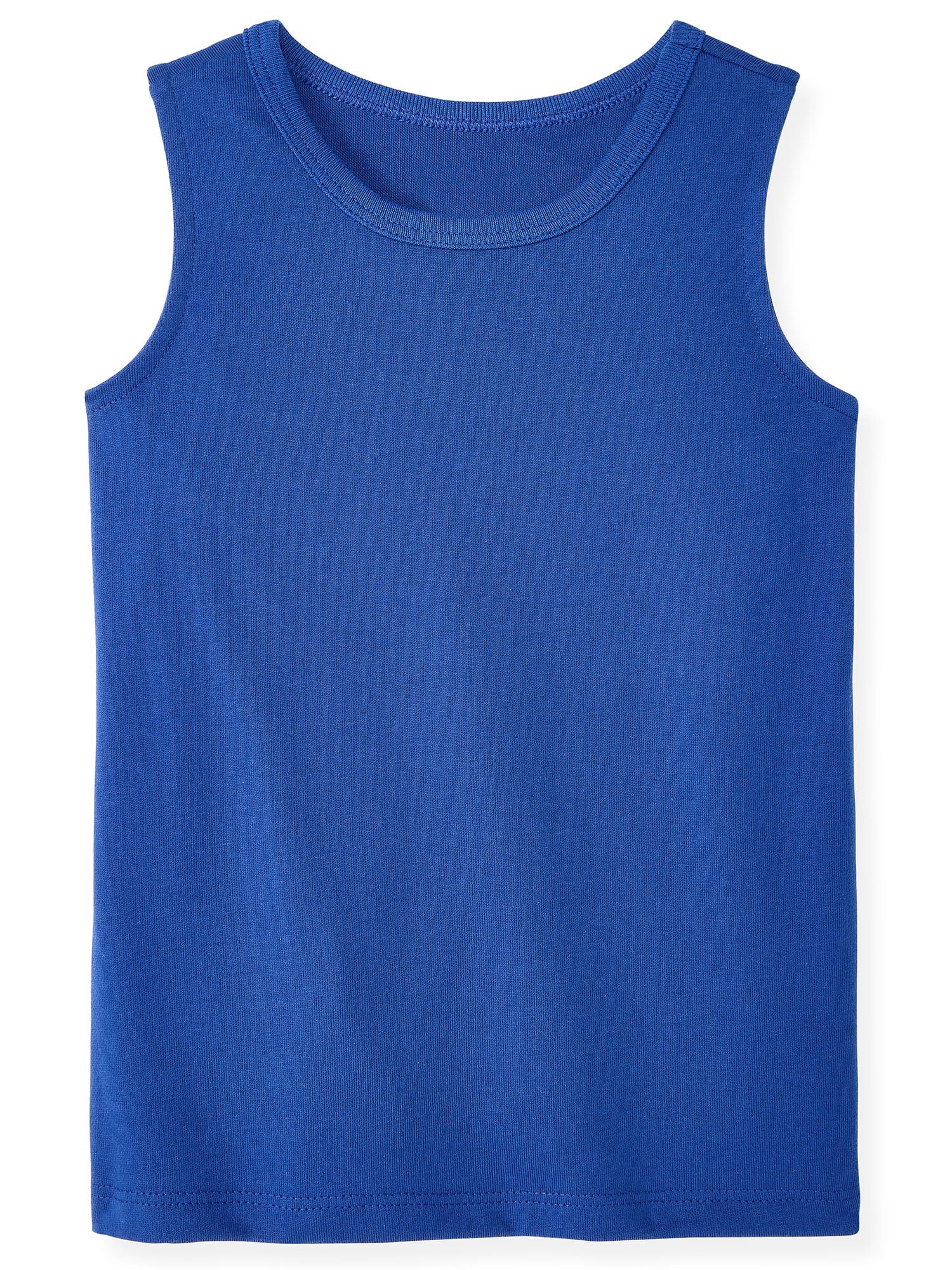 Garanimals Baby & Toddler Boy Cotton Solid Tank Tops, 4-Pack, 0M–6T