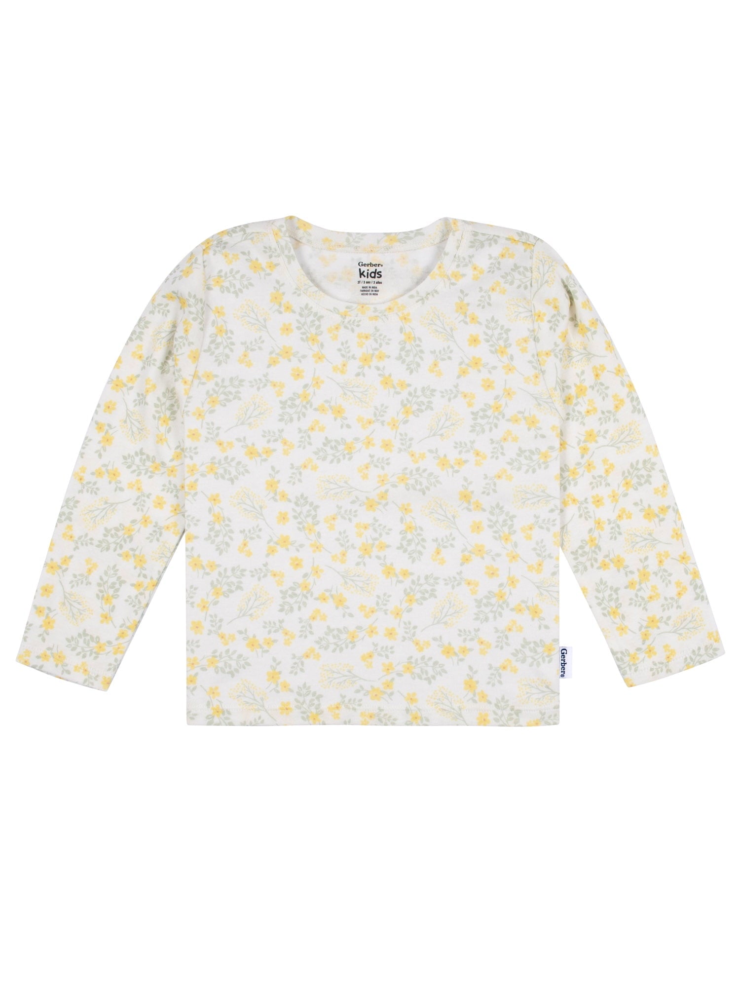 Gerber Baby Girl Jumper and Top Outfit Set, Sizes 12 Months - 2T