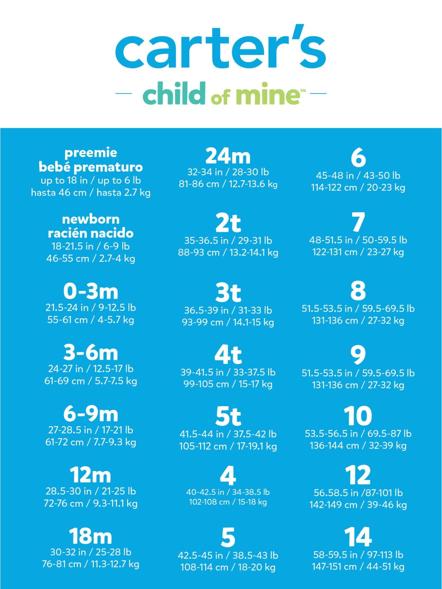 Carter's Child of Mine Toddler Girl Outfit Set, 2-piece, Sizes 12M-5T