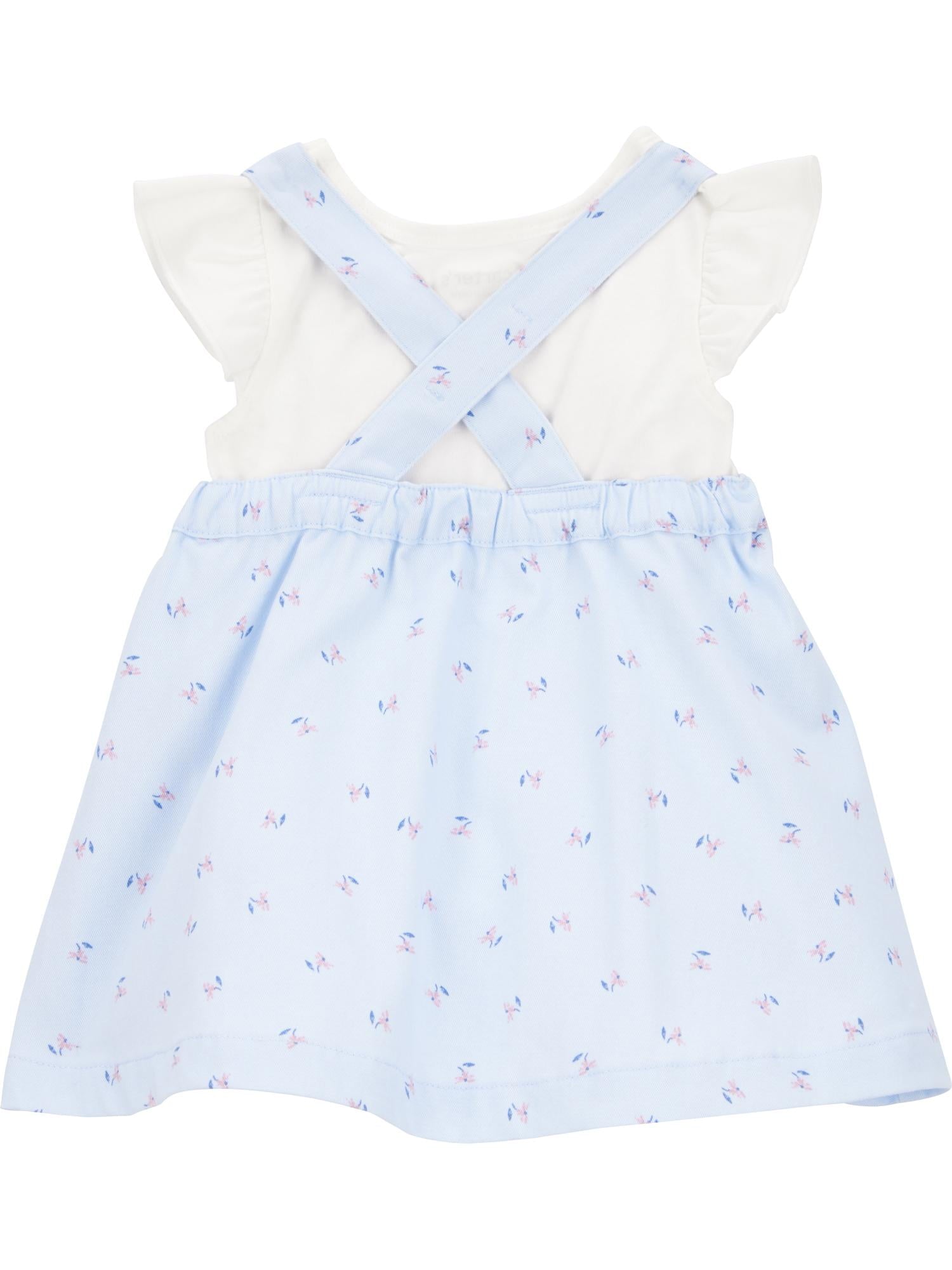 Carter's Child of Mine Baby Girl Dress Set, 2-Piece, Sizes 0/3-24 Months